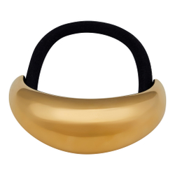 резинка с золотистой вставкой