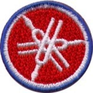 Нашивка Лого Yamaha (мал.)