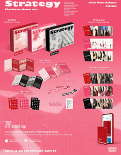 Альбом TWICE - STRATEGY (Platform_Nemo ver)