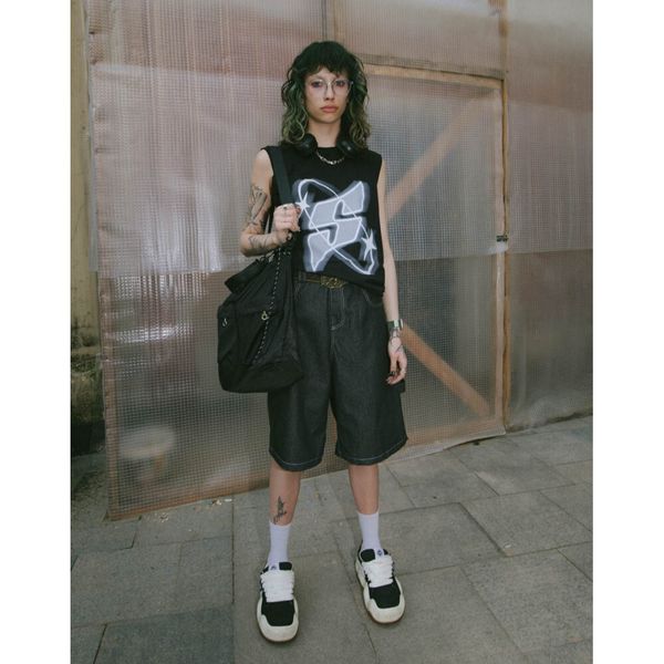 Шорты Baggy черные - фото 3