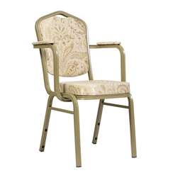 Стул Хит 25мм с подлокотниками, шампань, Афитап