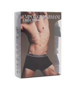 Трусики-боксеры 3шт. Emporio Armani - серый(112130 4F717)