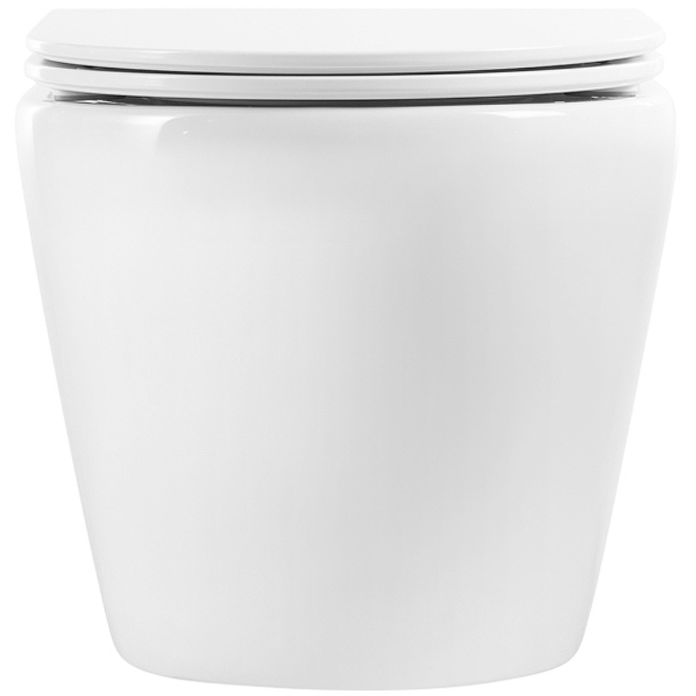 Унитаз BelBagno Sfera-R BB046CHR/BB870SC подвесной с сиденьем Микролифт