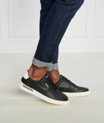 Кожаные кроссовки clint tenn ltvp BOSS BLACK - черный(50498894)