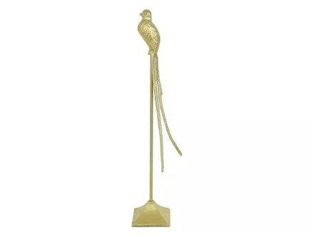 Декоративное украшение "Птица" 83х15х15см Алюминий