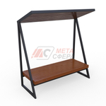 Скамейка с навесом Модерн