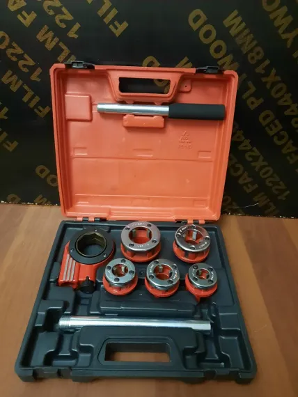 Клупп ручной Ravic RV-360 с набором головок, 3/8″-1 1/4″, 5 шт.