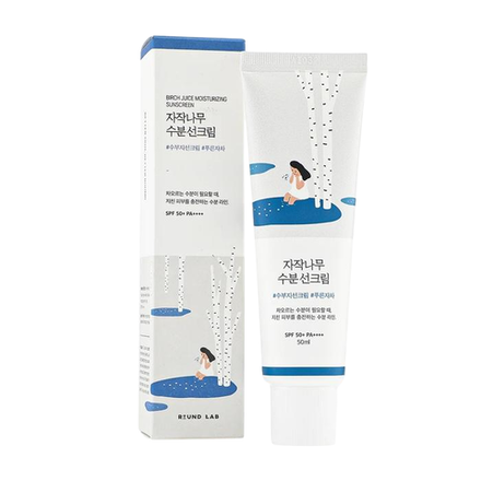 ROUND LAB - СОЛНЦЕЗАЩИТНЫЙ КРЕМ ДЛЯ ТЕЛА УВЛАЖНЯЮЩИЙ С БЕРЁЗОВЫМ СОКОМ BIRCH JUICE MOISTURIZING SUNSCREEN SPF50+ PA++++, 50 МЛ