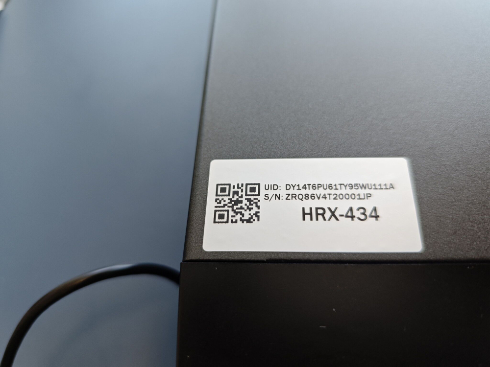 HRX-434 - Гибридный видеорегистратор от Wisenet (Samsung) 6 каналов IP