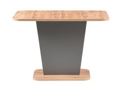 Стол на тумбе Лурвин 100(145)х68х75 дуб вотан / графит