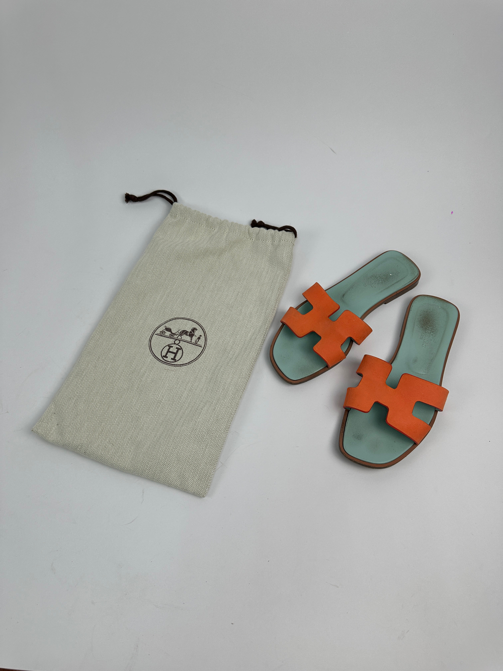 Шлепанцы Hermes Oran