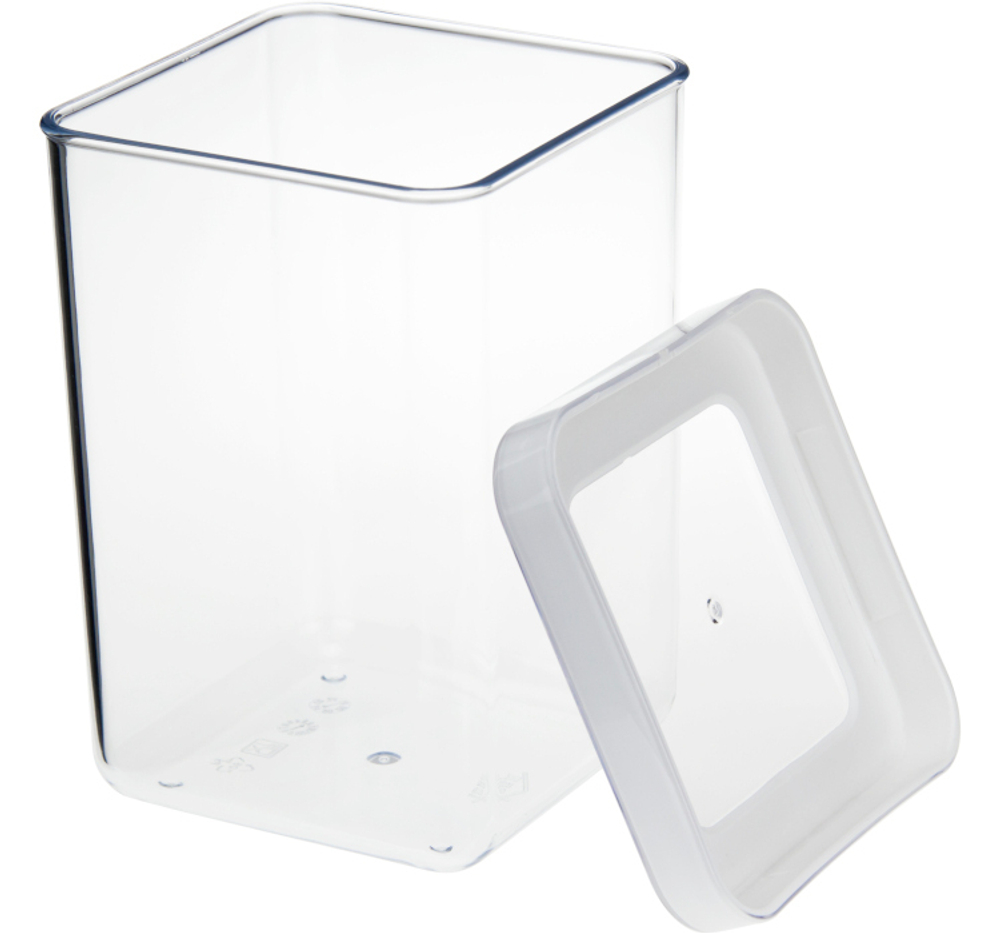 Емкость для сыпучих продуктов СТЕП 1,0л 10х10х14см