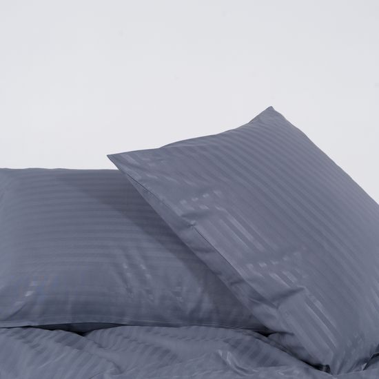 КПБ Greys, 1.5 спальный, 50х70, подод.150х215. простыня 90х200х30. HOMY