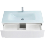Тумба под раковину BelBagno Etna-H60 80 ETNA-H60-800-2C-SO-BL-P подвесная Bianco Lucido