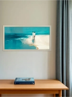 Картина на натуральном холсте настенная интерьерная 33*63 см