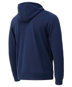 Худи на молнии ESSENTIAL Cotton Zip Hoodie, темно-синий
