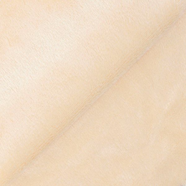 Плюш (ткань) Peppy 01 PEV 273 г/м², 48х48 см, 07 молочный