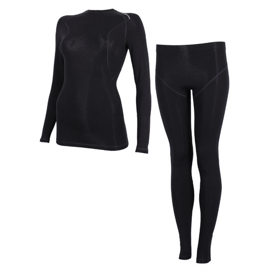 Комплект женского термобелья Shilco черный фото 3