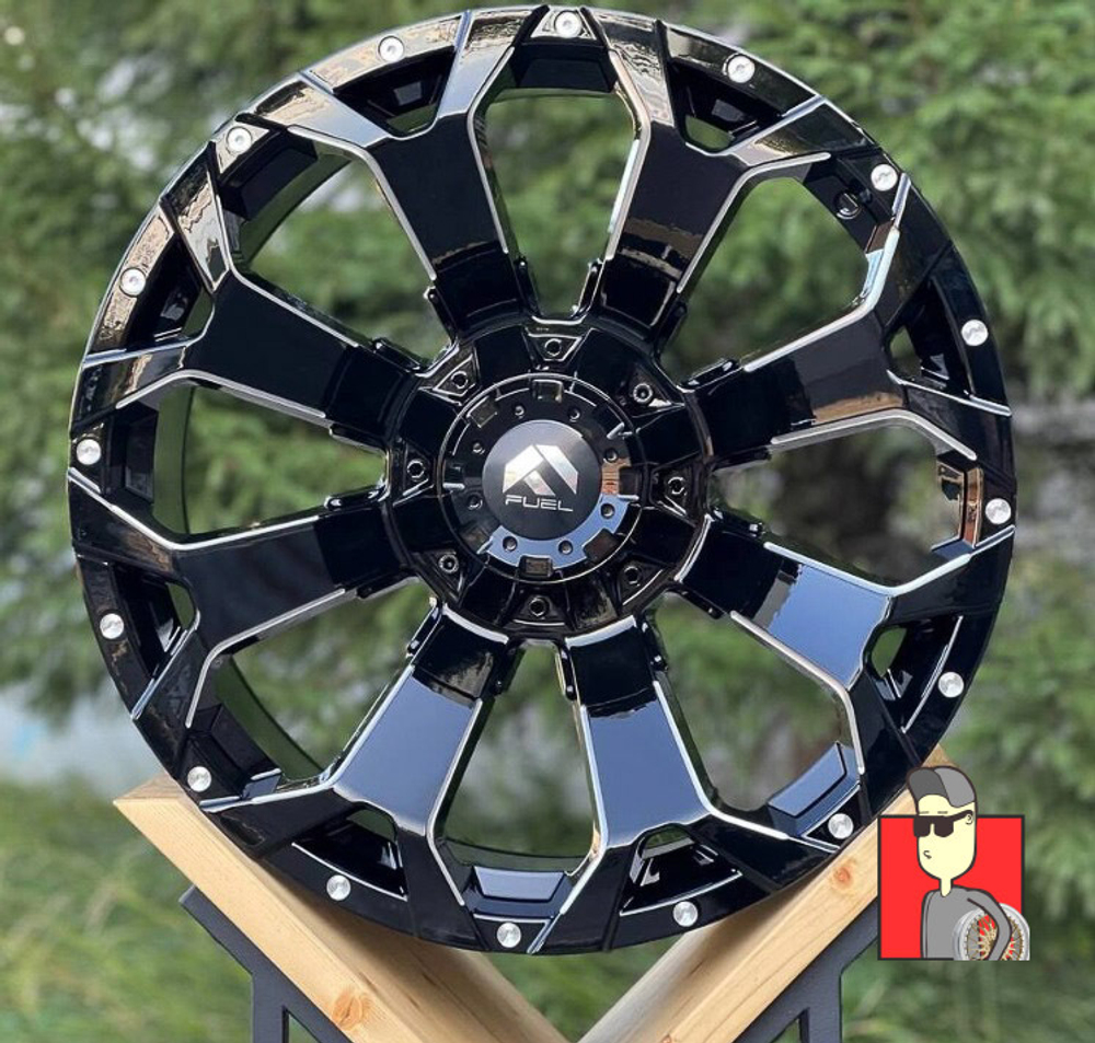 Комплект дисков Fuel Off-Road 20x10 et-12 5x127/5x139.7
