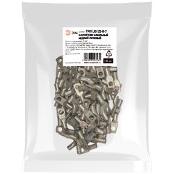 Наконечник кабельный ЭРА ТМЛ (JG) 25-8-7 медный луженый | Наконечники и гильзы силовые