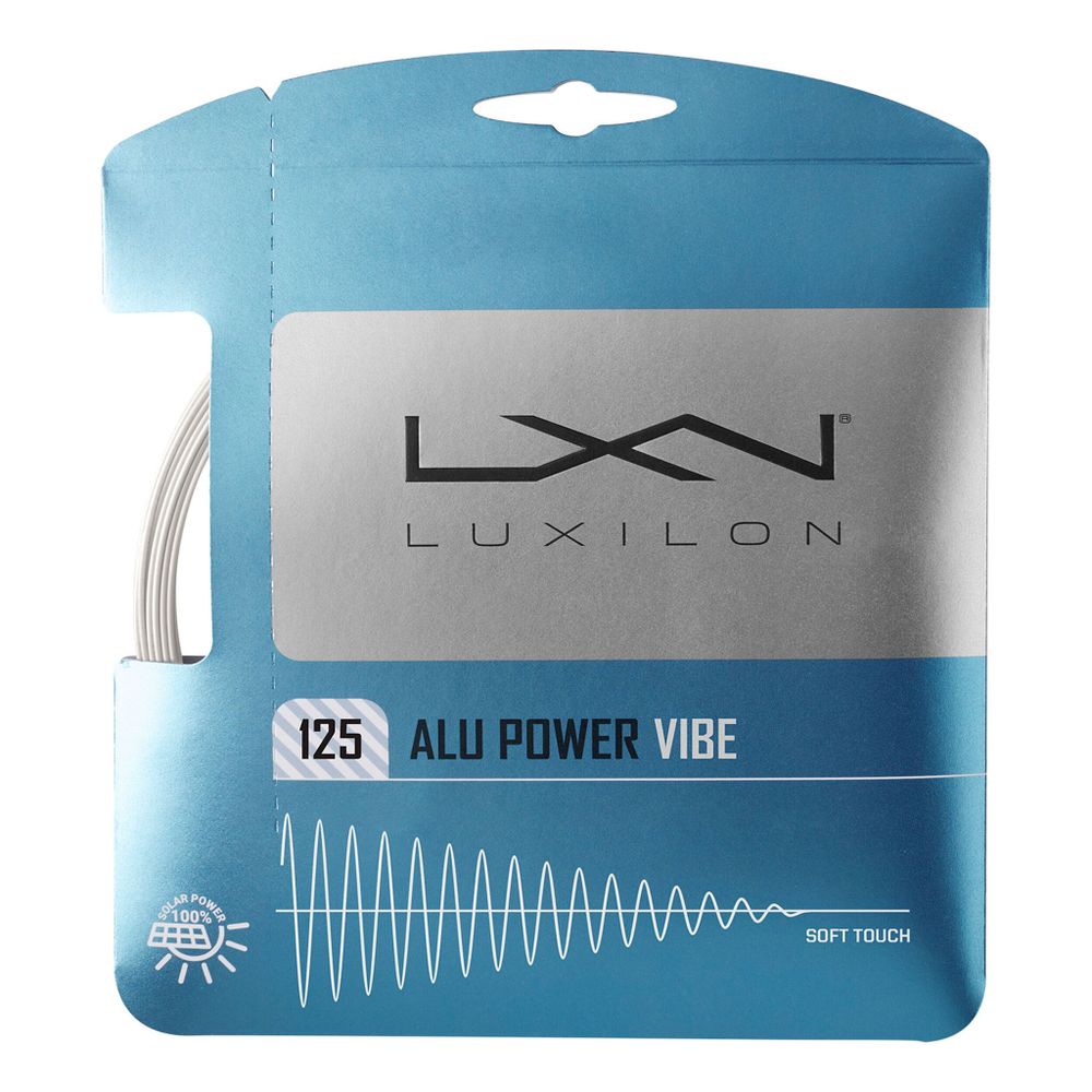 Струны теннисные Luxilon Alu Power Vibe String Set 12,2m - White