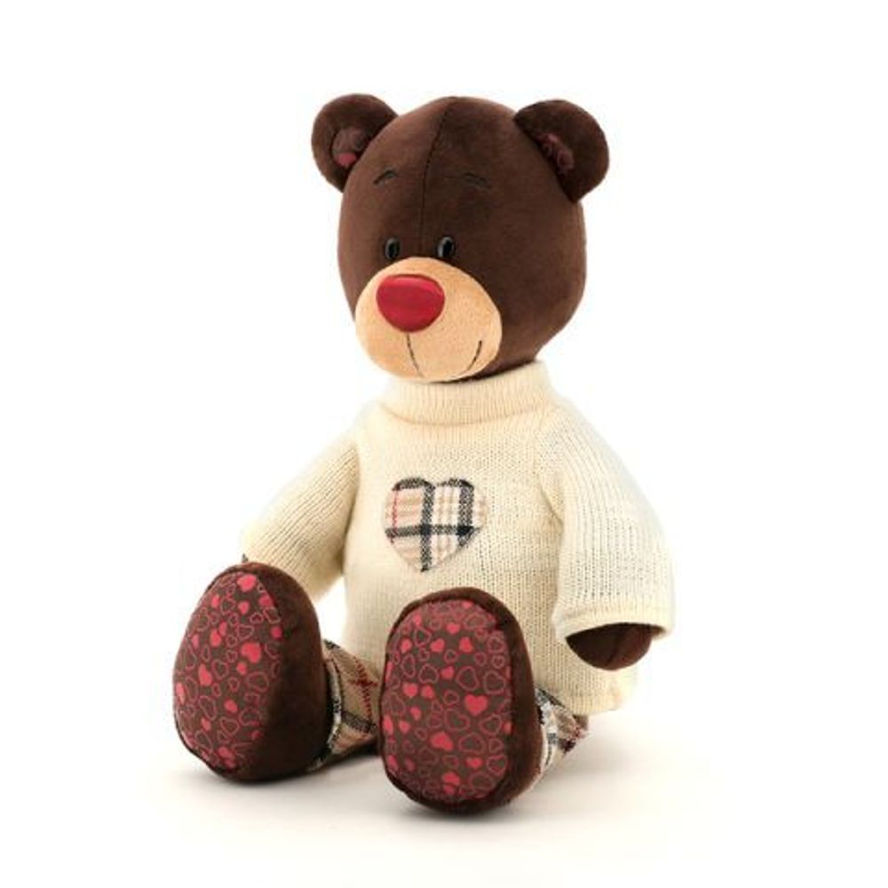 Купить Медведь Choco в свитере 25 см.