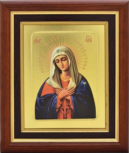 Икона "Умиление Божией Матери", писанная в монастыре.