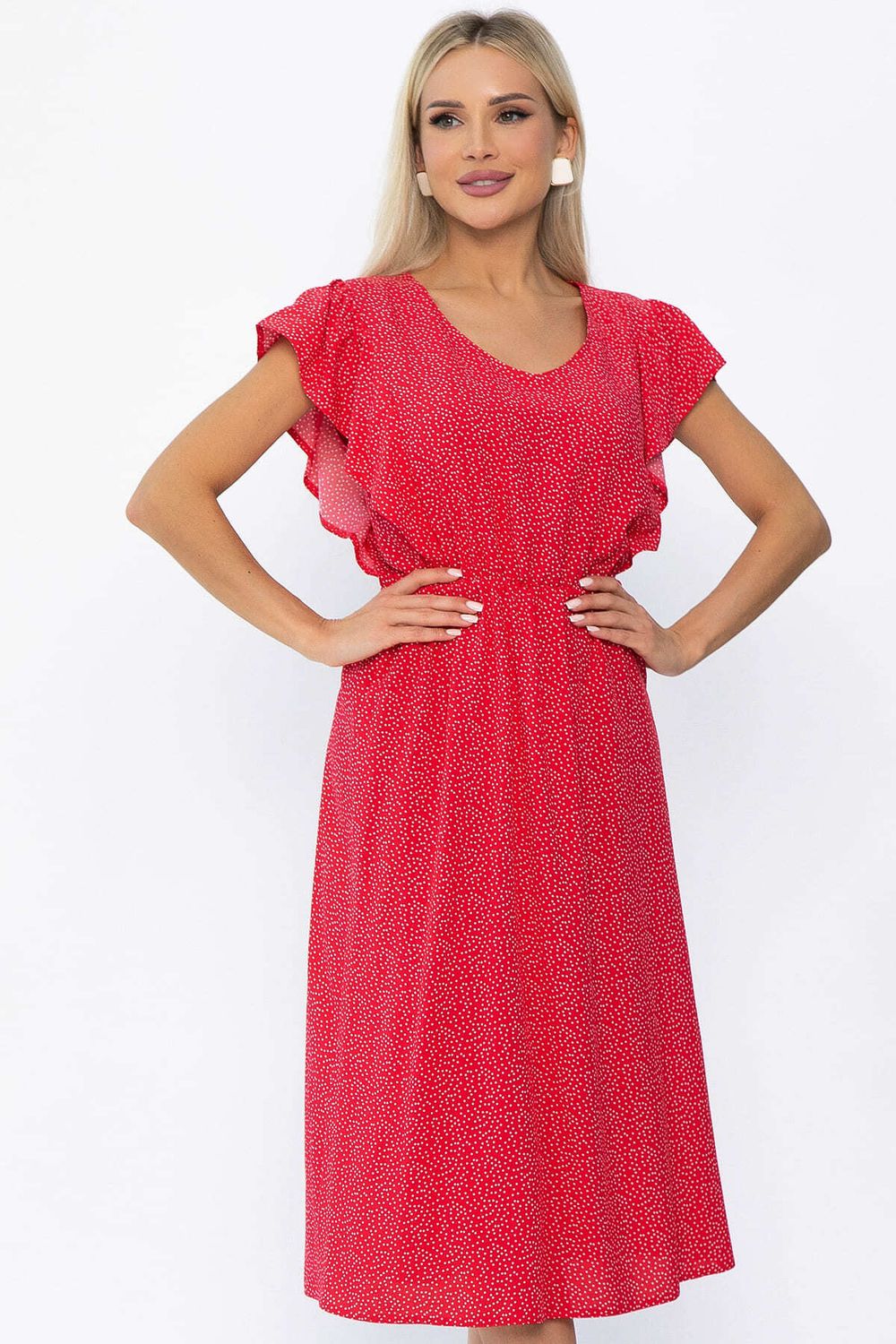 Платье Айлана (красное) П13931-35М LT Collection