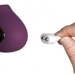 Вибромассажер с вакуумной стимуляцией Satisfyer Dual Kiss wine фиолетовый