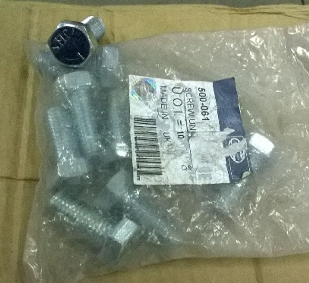 Винт для крепления кронштейна подогревателя ОЖ, полная резьба / SCREW SET 5/8UNCX1 1/2&quot; АРТ: 500-061