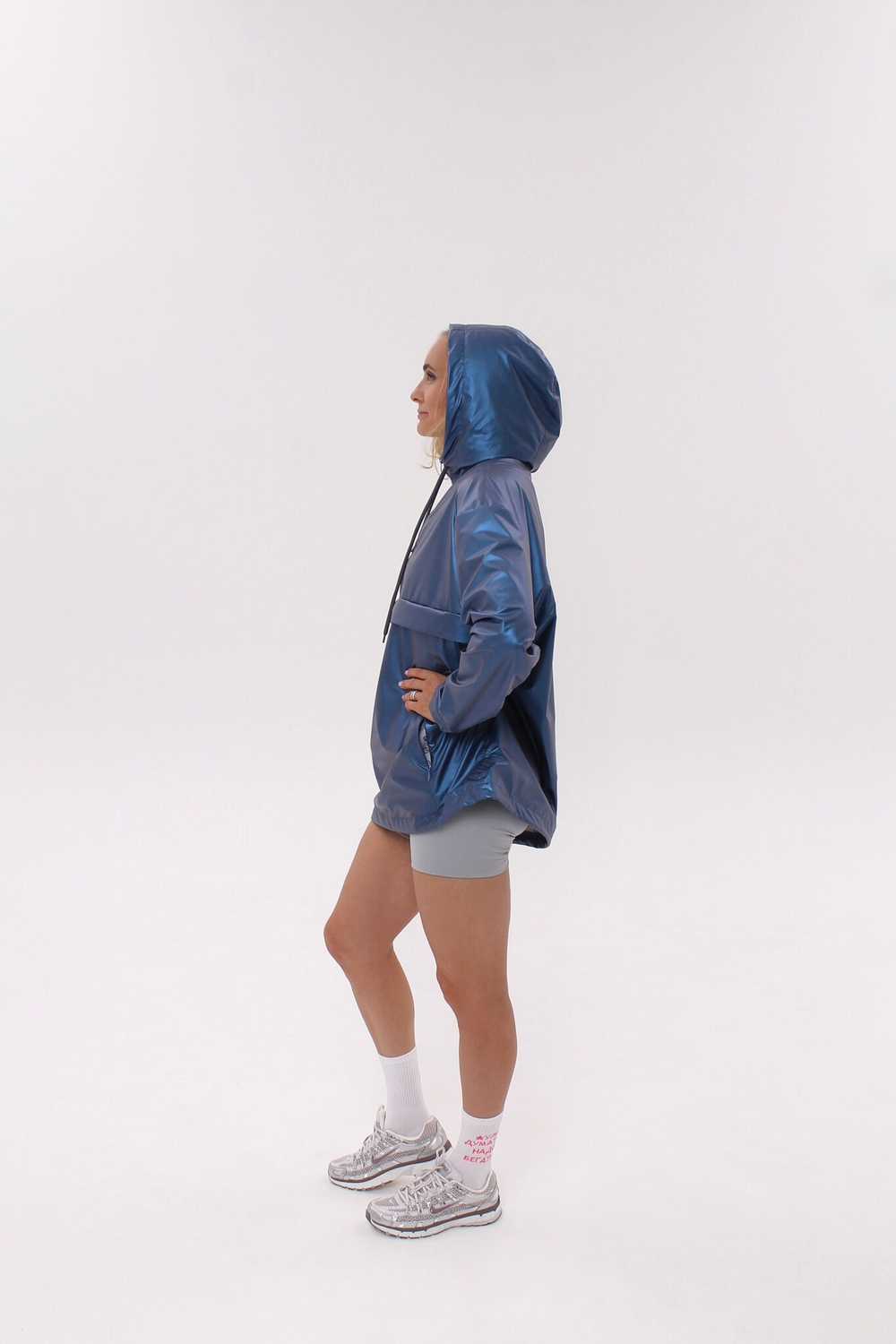 Анорак синий shine Марафон