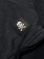 Толстовка Hardlunch Crew с коротким рукавом темно-серая