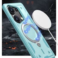 Чехол Magneto Case с кольцом для Poco M6 Pro 4G