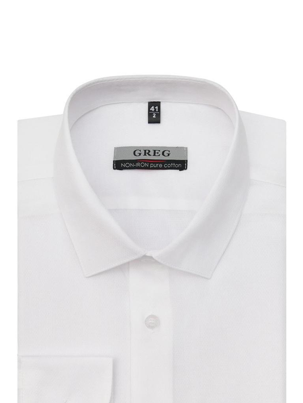 Сорочка GREG Regular fit 103/291/3738/Z Non Iron "Однотон."