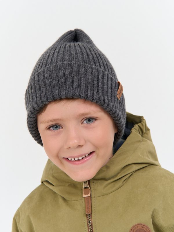 Шапка тыква из смесовой шерсти однослойная 