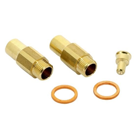 Форсунки котла Baxi SLIM 1.400 iN для сжиженного газа (комплект инжекторов) (3607140)