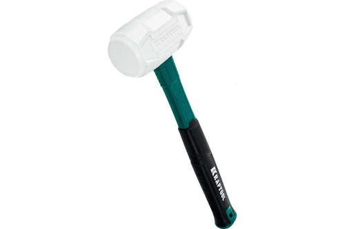 Резиновая киянка KRAFTOOL X-force 450 г белая 2077-45