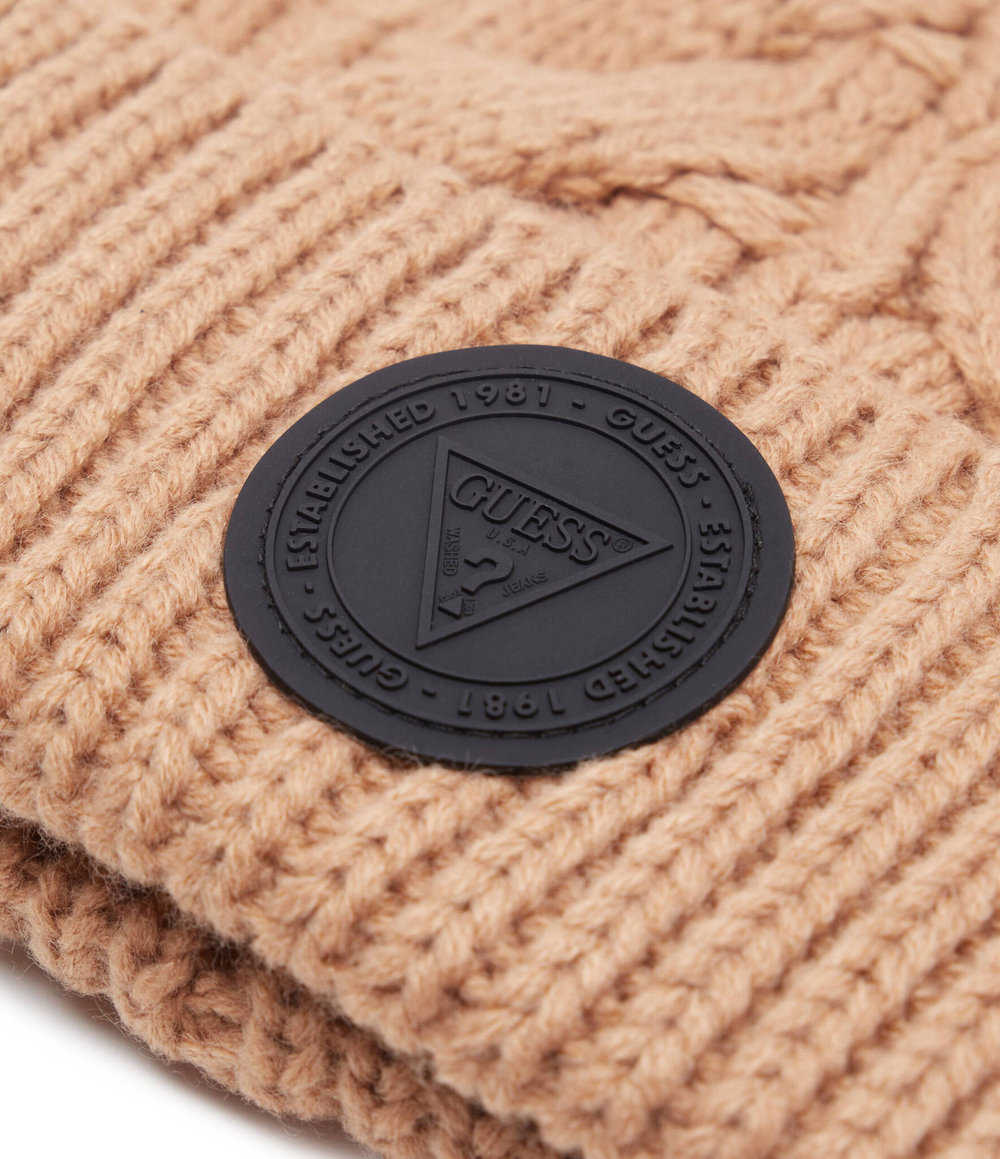 Шапка Guess - коричневый(AW9959 WOL01)