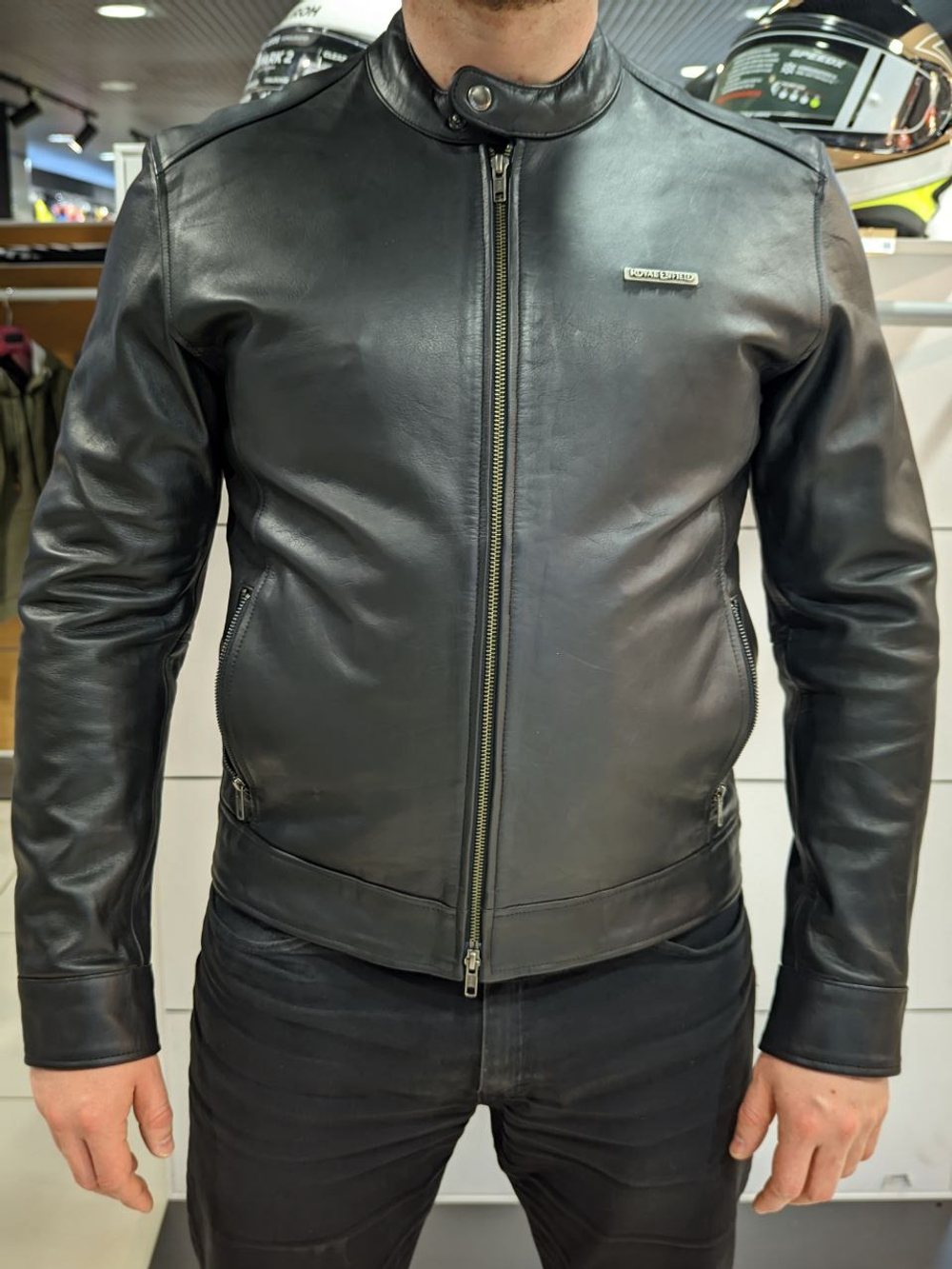 Куртка кожаная Royal Enfield Casual Leather Jacket