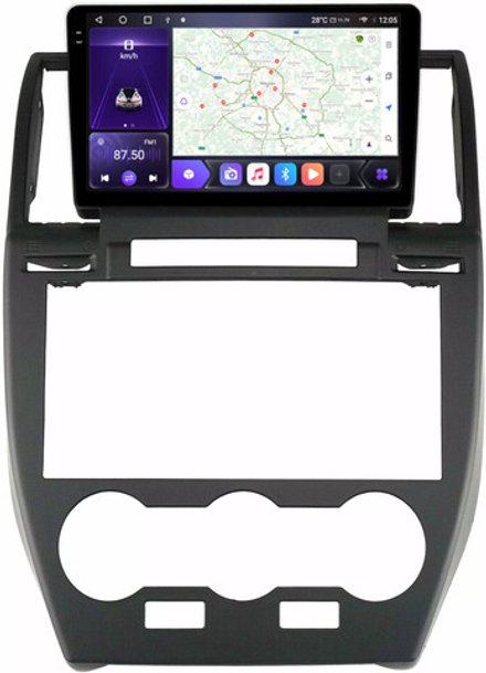 Магнитола для Land Rover Freelander 2006-2012 - Carmedia SF-9302 QLed+2K, Android 12, ТОП процессор, CarPlay, SIM-слот (только с установкой в Москве)