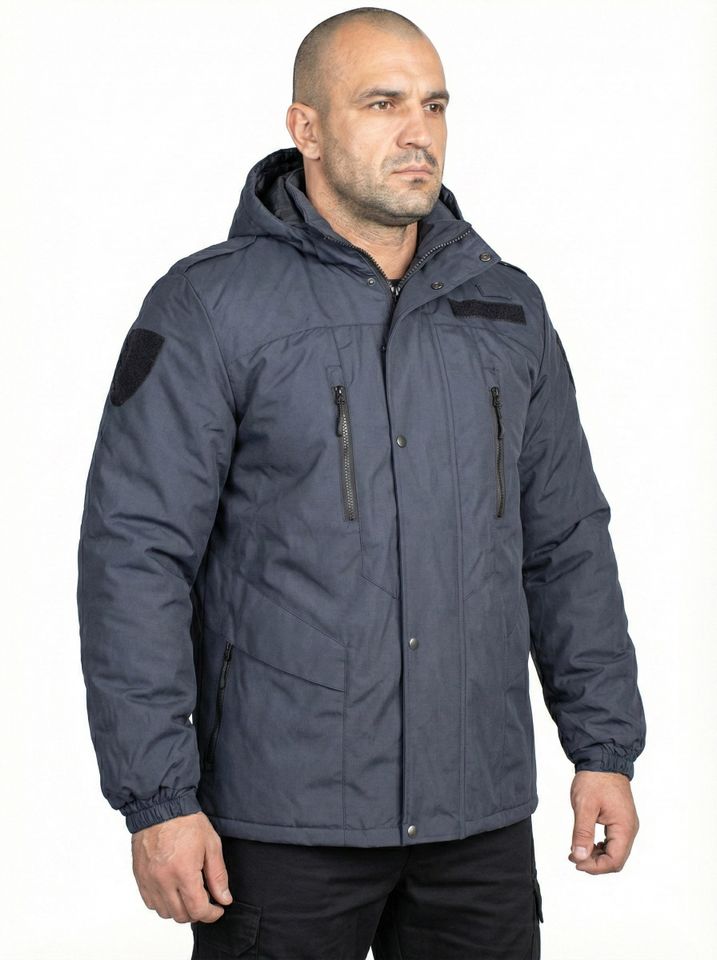 Куртка Полиция нового образца демисезонная удлиненная (рип-стоп на мембране)