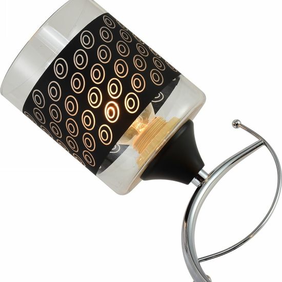 Люстра потолочная Reluce E27 01316-0.3-03 BK+CR