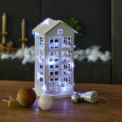 ULD-S1900-020-STB-2AA WHITE IP20 BEADS MINI Гирлянда светодиодная на батарейках 2AA не в-к. Бусины мини. 1.9м. 20 светодиодов. Белый свет. Провод прозрачный. TM Uniel