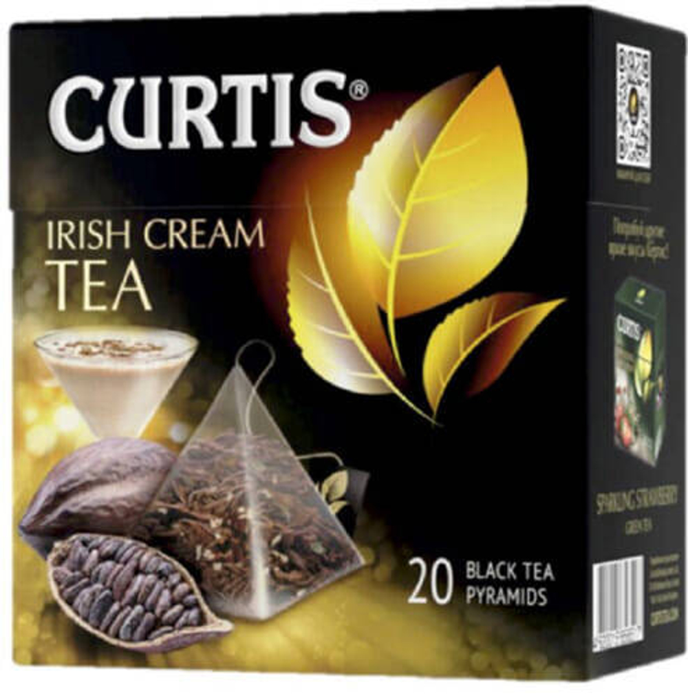 Чай черный Curtis Irish Cream Tea пирамидки 20 штук.