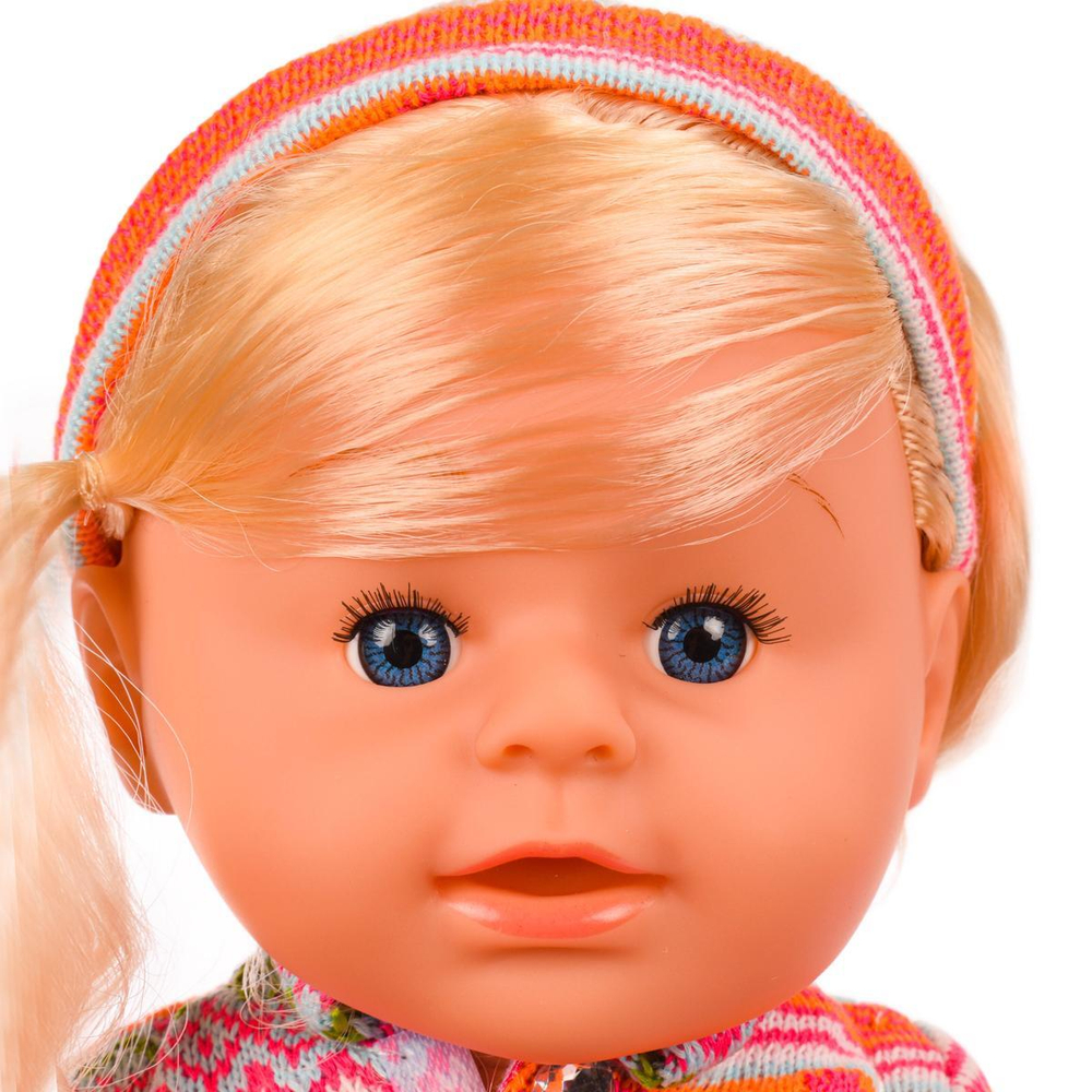 Кукла 40см., пьет,писает, 9акс. "Настюша" (Карапуз)