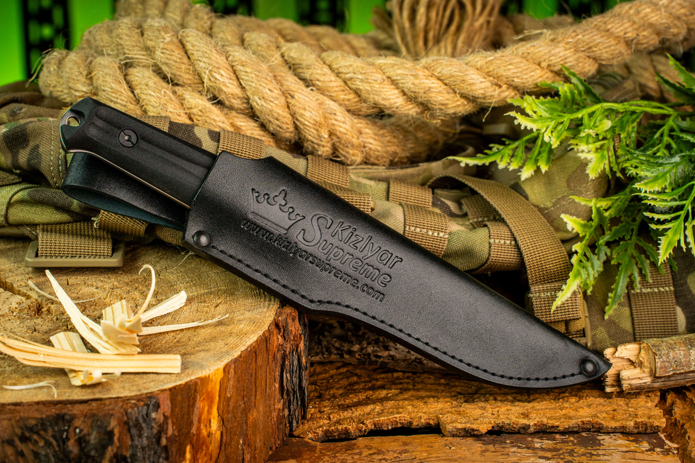 Тактический нож Trident Lite AUS-8 дерево