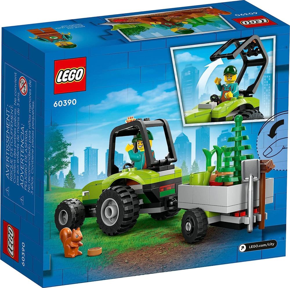 Конструктор LEGO City 60390 Парковый трактор