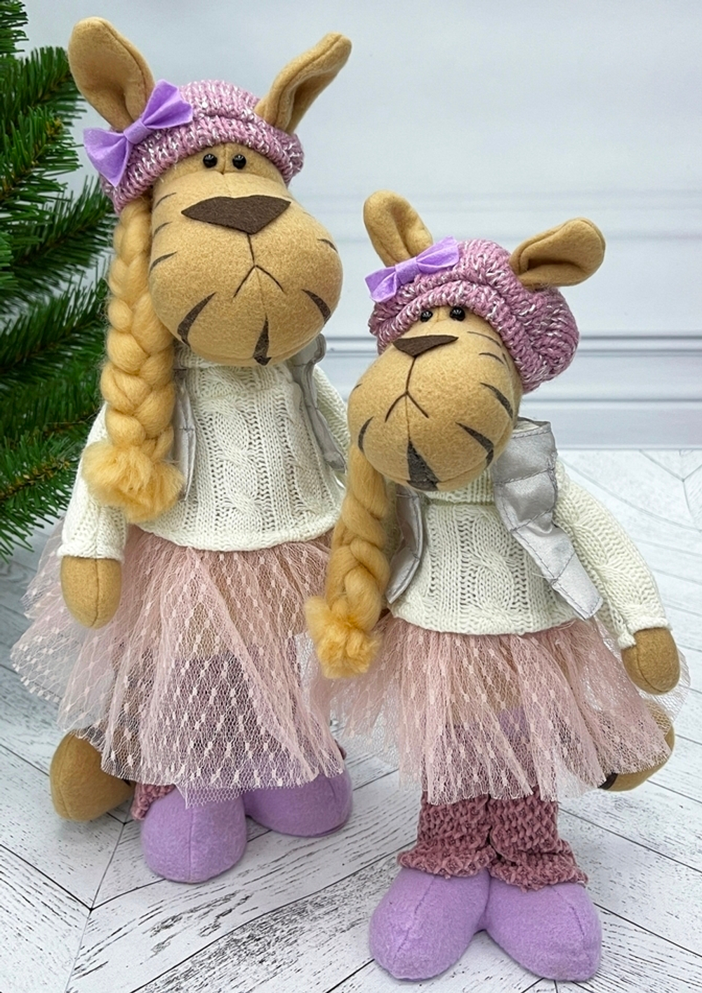 Тигруля плюшевая Аврора в юбке 30см Triumph Nord