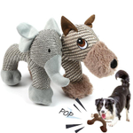 Nunbell игрушка-пищалка для собак Зверюшки