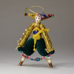 Ёлочная игрушка Клоун Скоморох